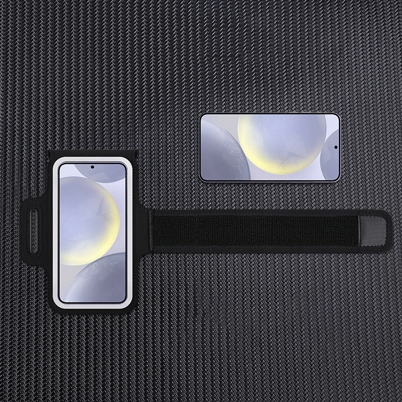 ultra thin elastic sports phone armband – running arm holder for smartphones up to 6.9"
