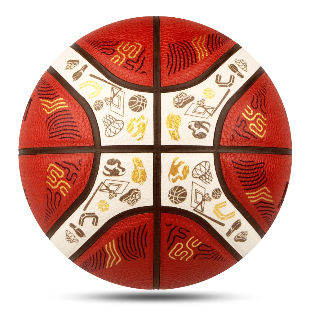 molten official size 7 pu basketball – indoor & outdoor training and match ball
