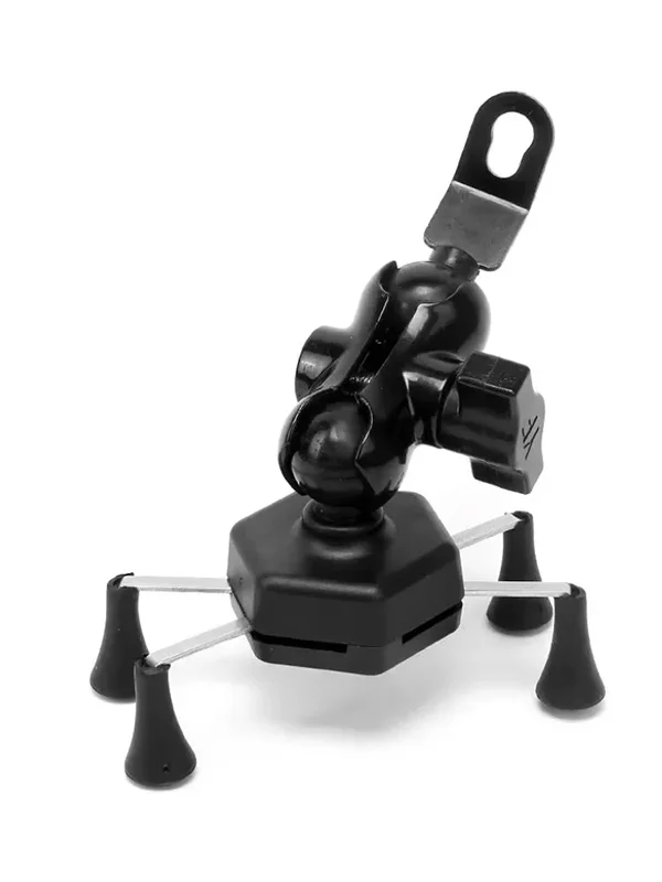 360° adjustable motorcycle & bike phone mount – universal mirror holder for 4.7–6.7" smartphones