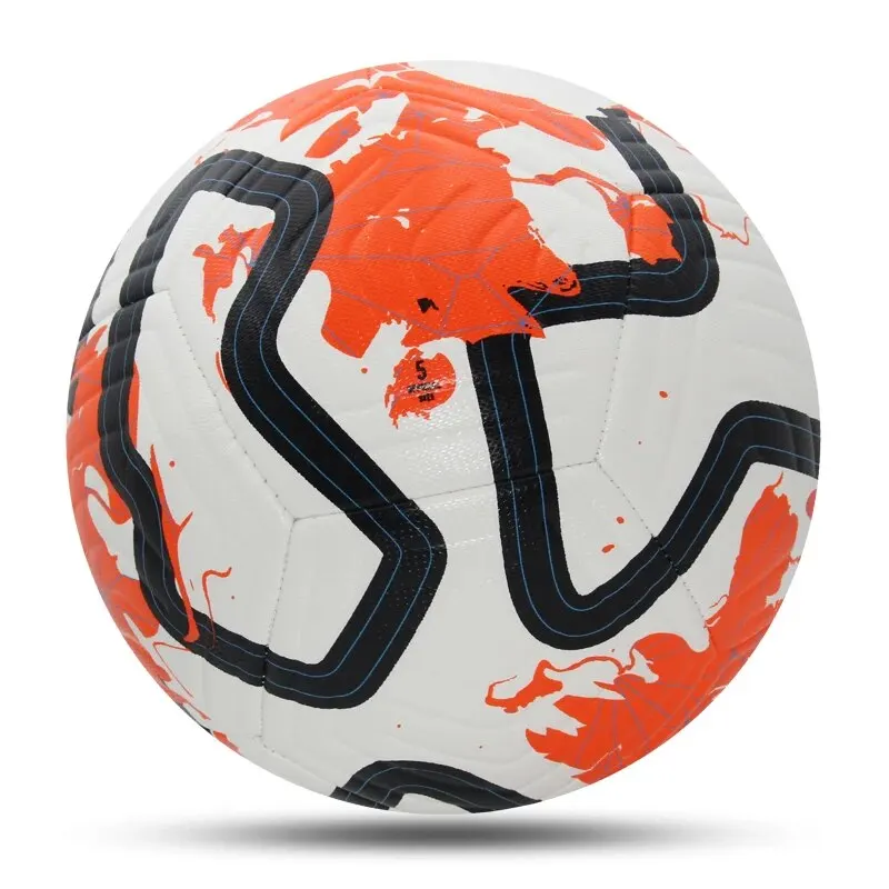 standard size 5 pu soccer ball – machine stitched for training & match play