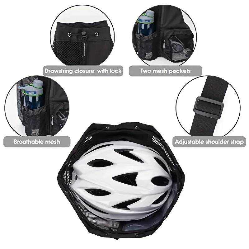 45l mesh swim backpack – fast drying with leakproof wet pocket & dry/wet compartments