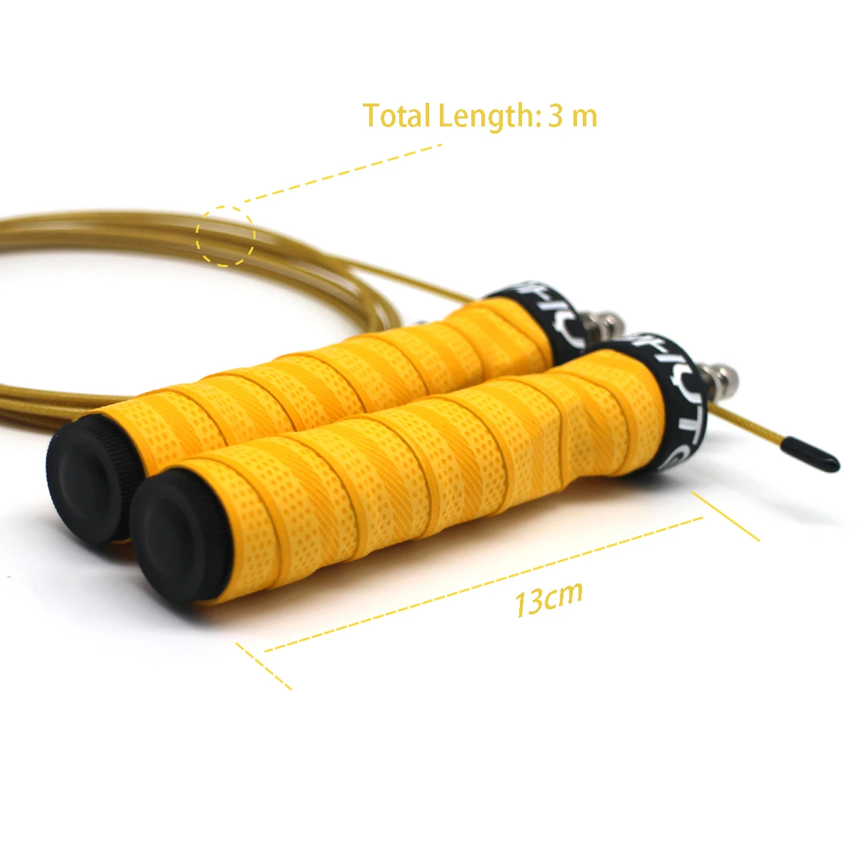 bearing speed jump rope – steel wire skipping rope for crossfit, fitness & boxing training