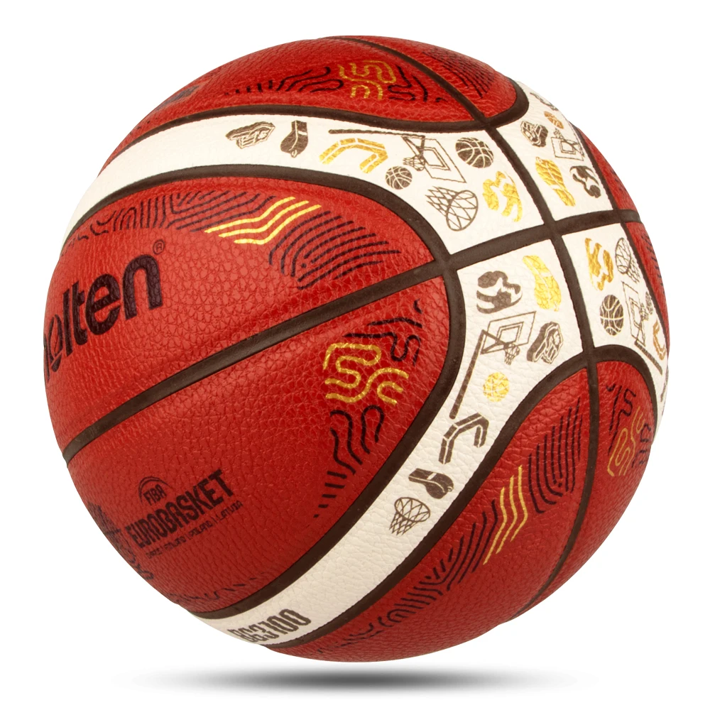 molten official size 7 pu basketball – indoor & outdoor training and match ball