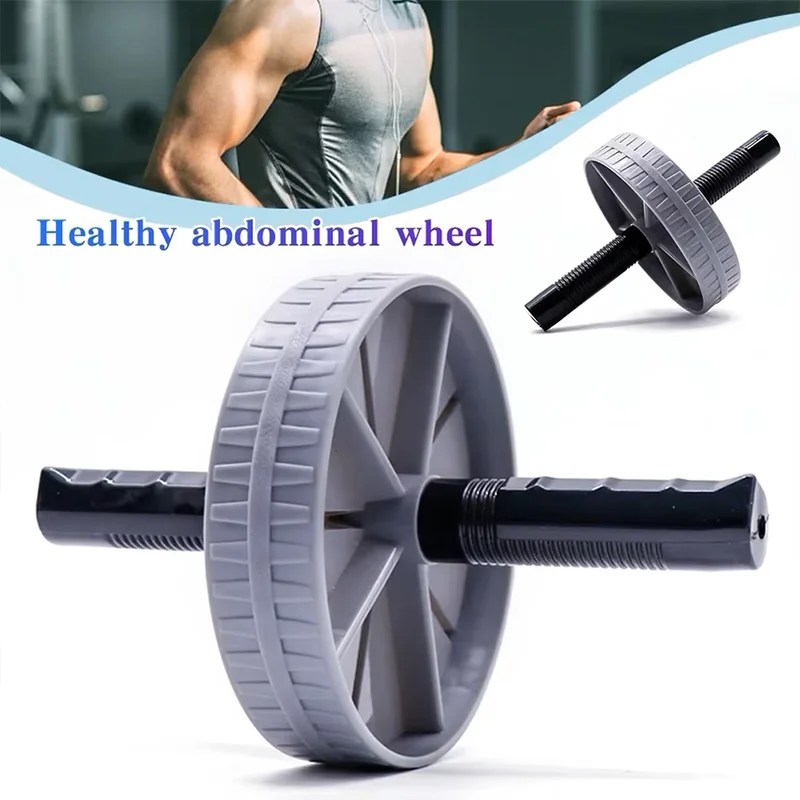 1pc silent ab roller wheel – core & abdominal exercise equipment for home fitness
