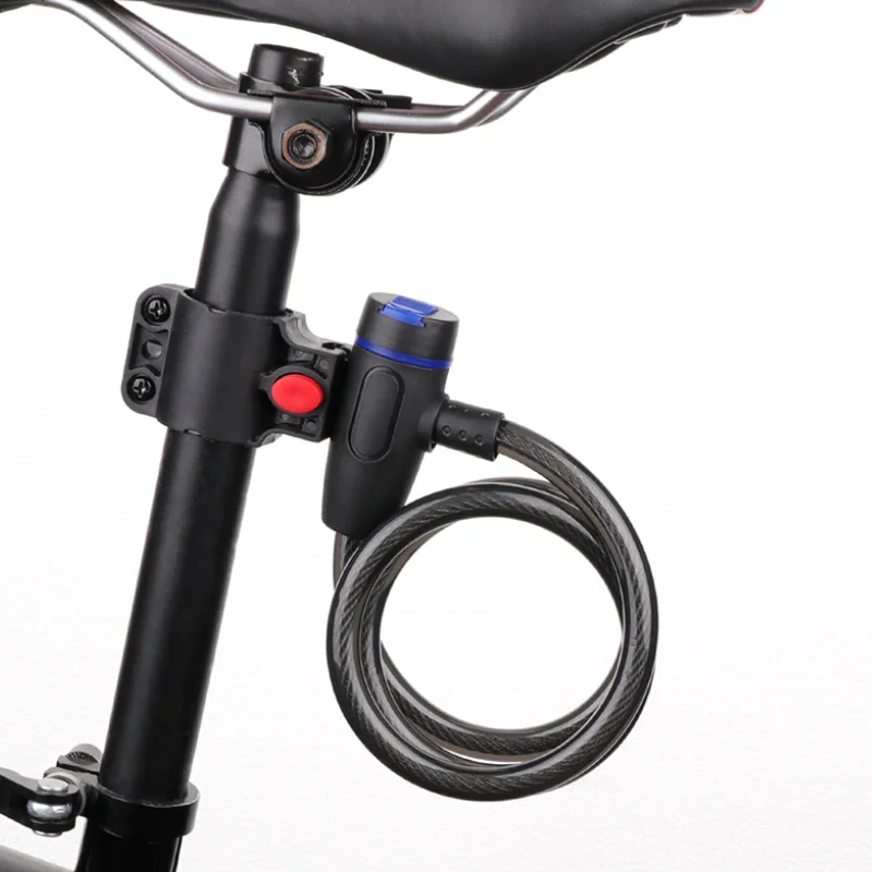 90cm heavy duty motorcycle & bicycle chain lock – metal anti theft security lock