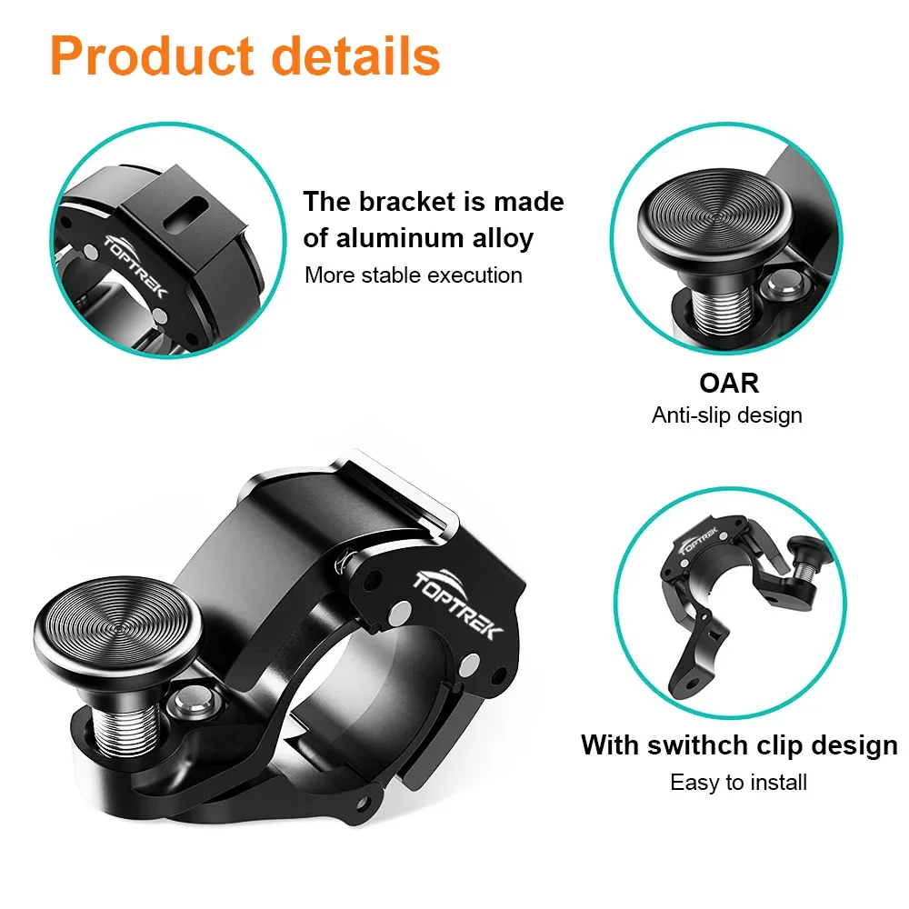 stainless steel bike bell – crisp loud sound handlebar bell for mtb & road bikes