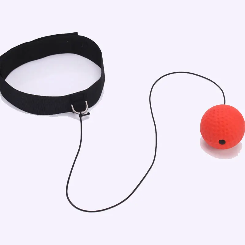 boxing reflex ball – head mounted reaction training ball for speed & coordination