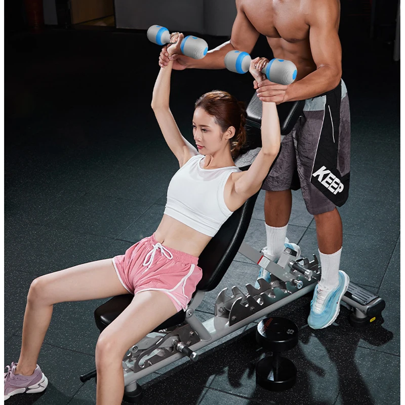 10kg multifunctional adjustable dumbbell set – portable electroplated steel home fitness equipment