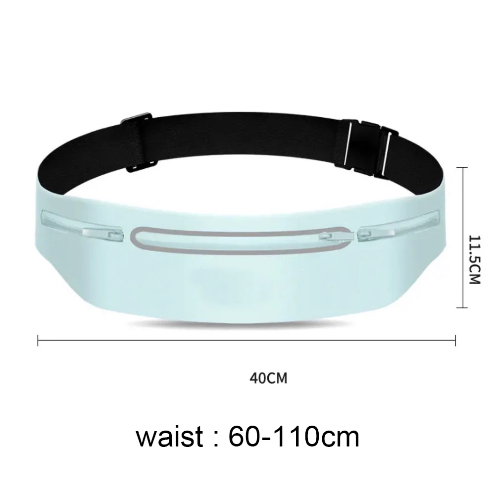 waterproof running belt waist bag – sports phone pouch for running, cycling & gym